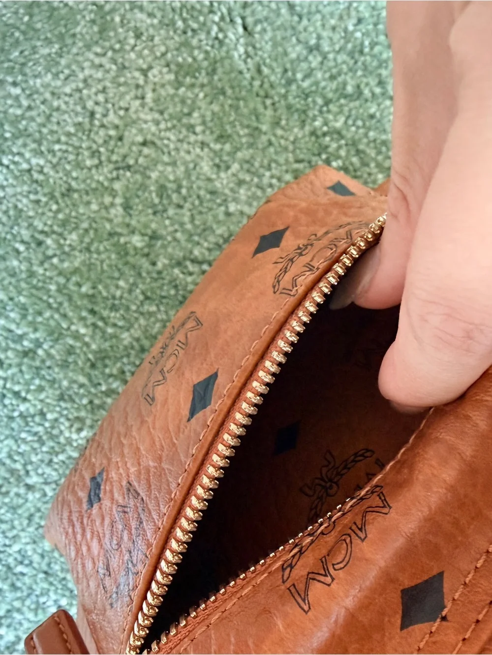 MCM mini backpack